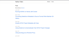 Desktop Screenshot of ntotten.com