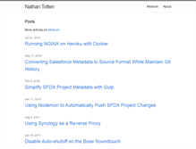 Tablet Screenshot of ntotten.com